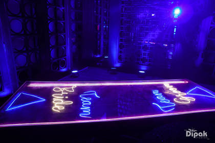 Photo-op and Stage — After Party decor — Alila Diwa Goa